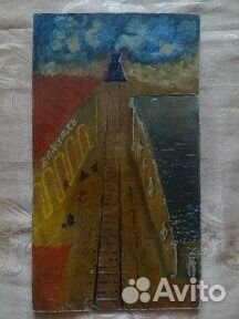 Поезд идёт. Модерн. Авторская раб