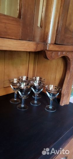 Рюмки на ножке времён СССР