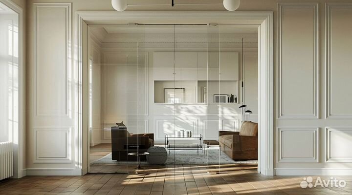 Двери стеклянные на заказ