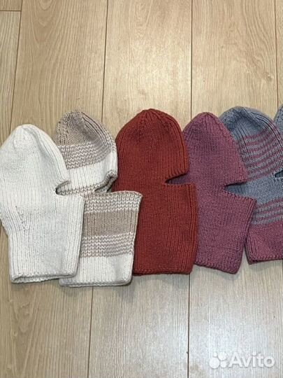 Шапка балаклава женская заостренная