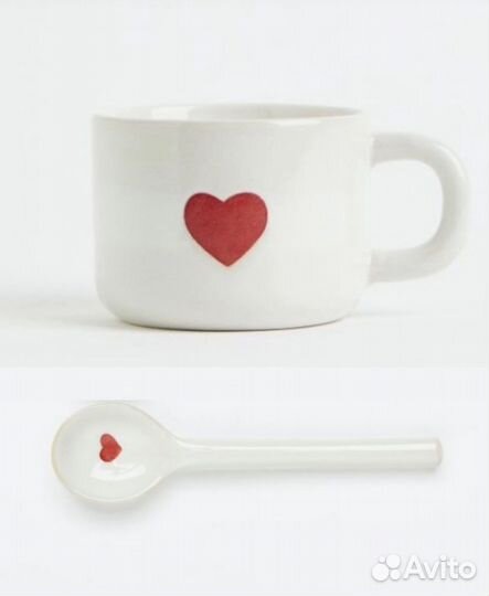 Набор сердце h&m home