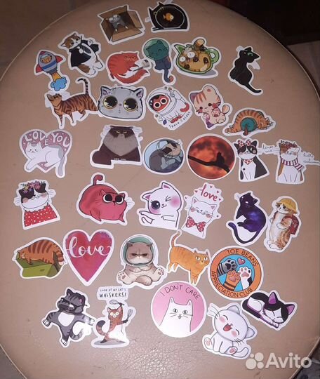 Милые наклейки для девочек и мальчиков