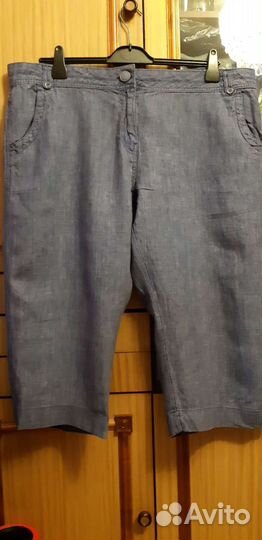 Шорты женские из льна