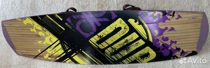 Доска для вейкборда Dup с креплениями и чехлом
