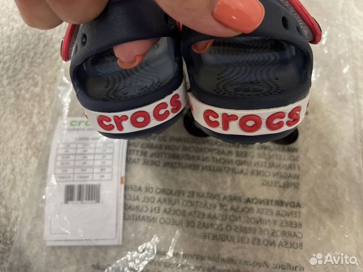 Сандалии crocs новые 22/23 eur