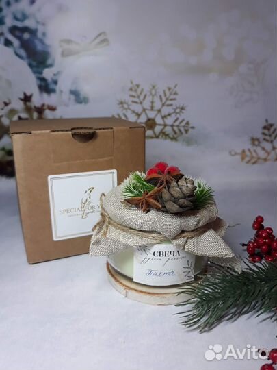 Новогодние свечи