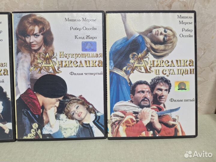 Blu Ray +DVD Анжелика ретро фильм