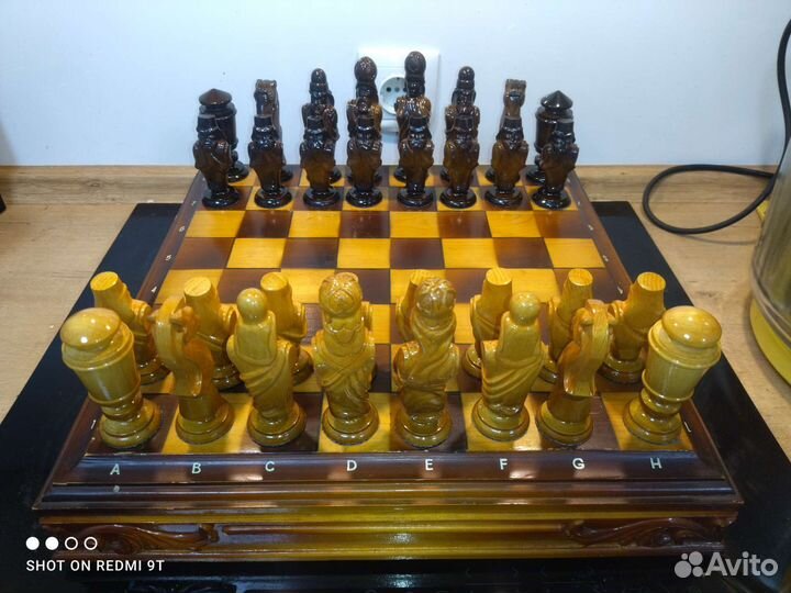 Шахматы деревянные времён СССР