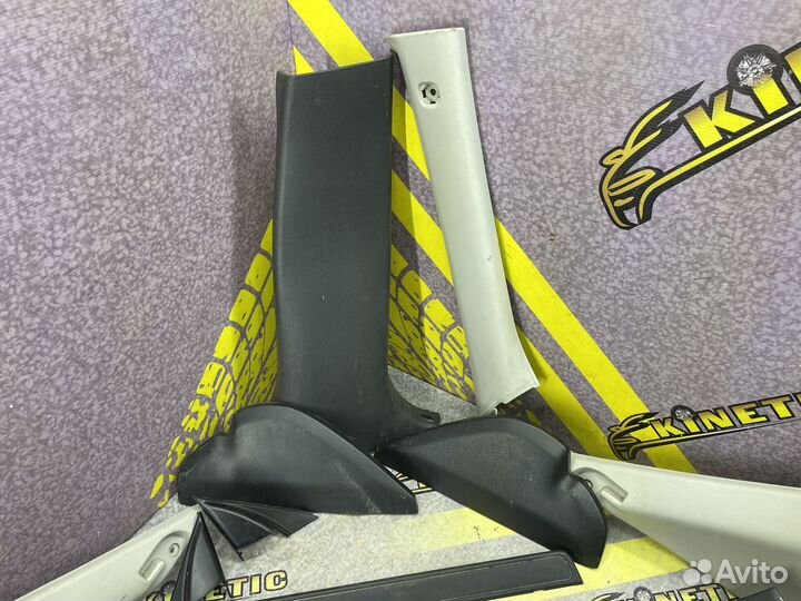 Обшивка салона Накладка на порог Субару Импреза G1