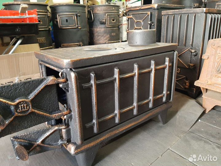 Буржуйка чугунная разборная СССР