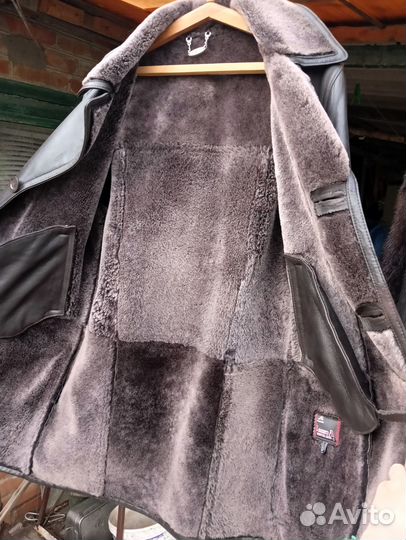 Дубленка натуральная мужская