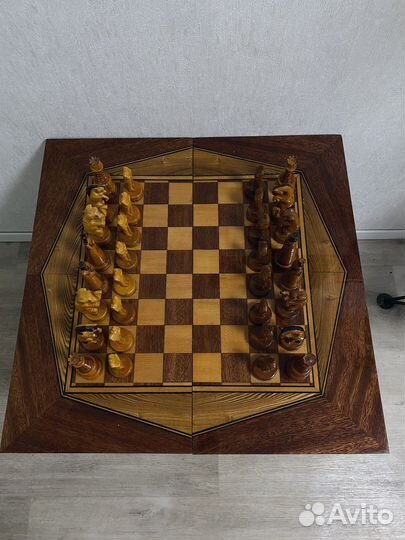 Шахматный стол винтаж
