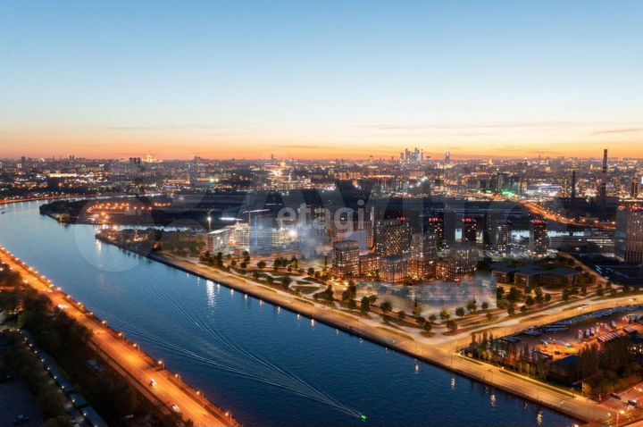 Квартира-студия, 34,2 м², 3/20 эт.