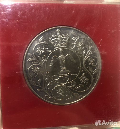 1 крона Великобритания 1977