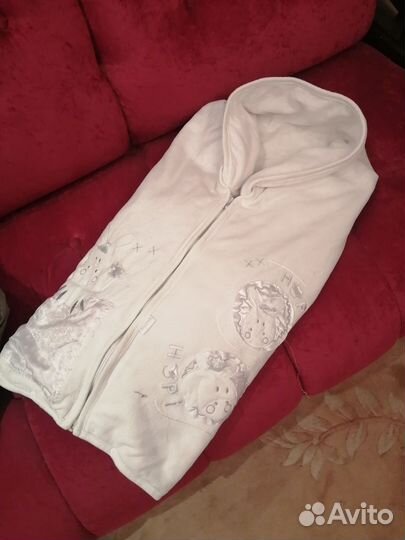 Конверт-одеяло-плед 3в1 для грудничков из флиса