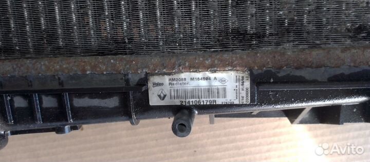 Радиатор охлаждения Reno Logan 2