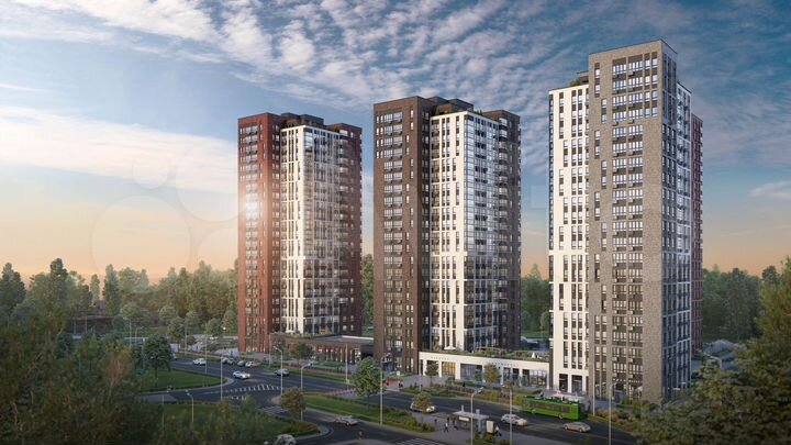 3-к. квартира, 75,9 м², 19/30 эт.