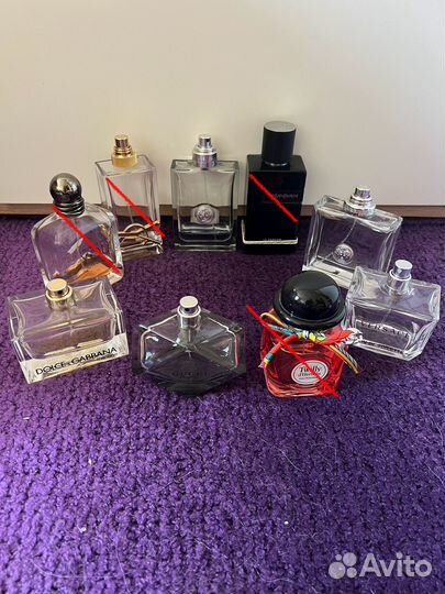 Парфюм Armani Gucci Hermes Yves Versace dolce