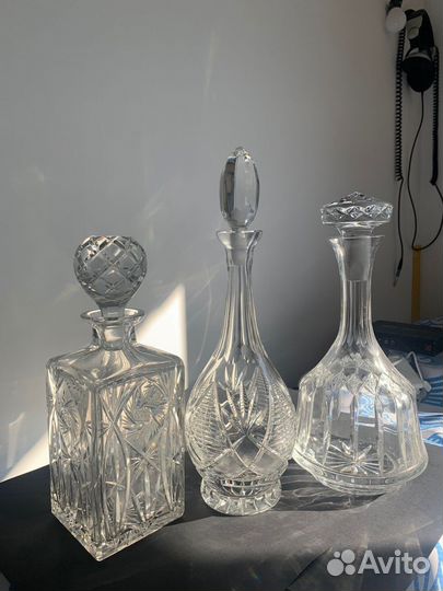 Графин хрустальный СССР
