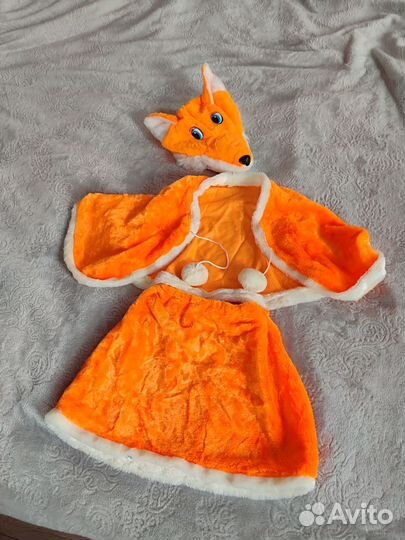 Костюм Лисички на 2-4 года