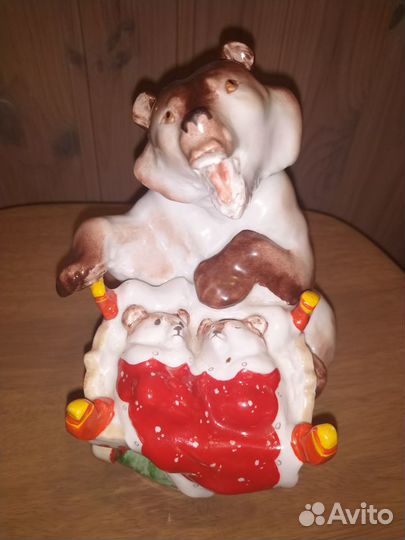 Статуэтки лфз,Гжель 50-60гг