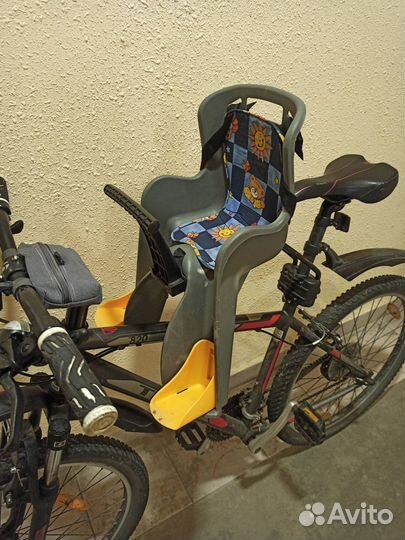 Детское велосипедное кресло на раму