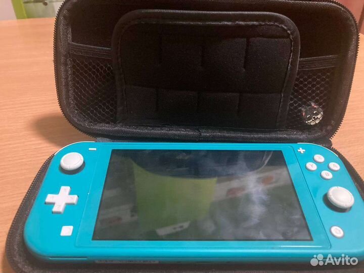 Nintendo switch lite прошитая чип 32gb+128gb