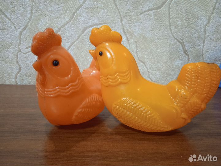 Игрушки пластиковые СССР