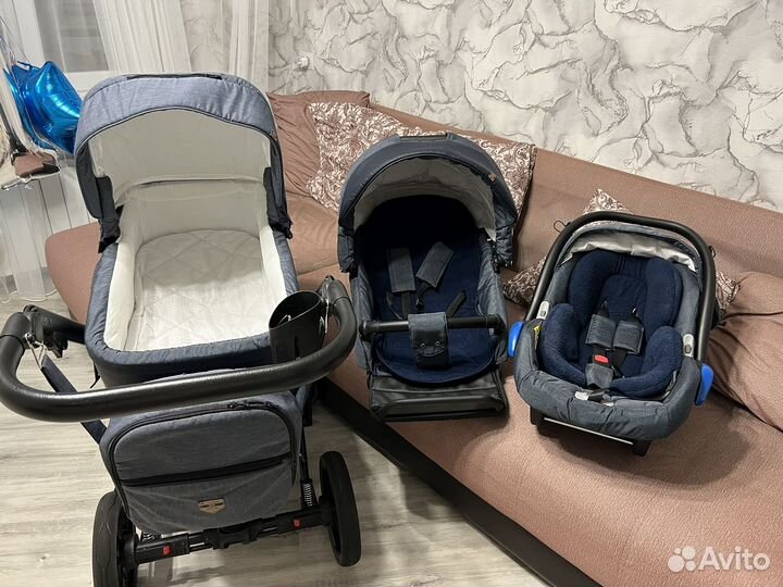 Коляска 3в1 adamex emilio Польша