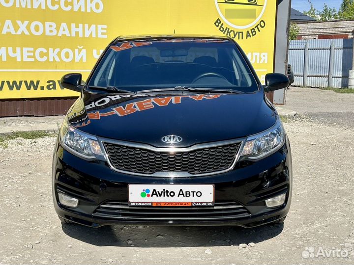 Kia Rio 1.4 МТ, 2016, 147 280 км