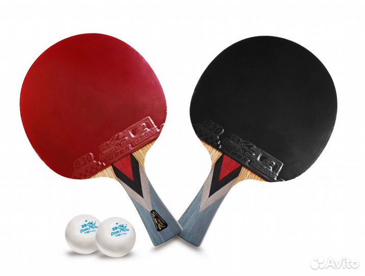 Ракетка новая настольного тенниса Double Fish 4A+C