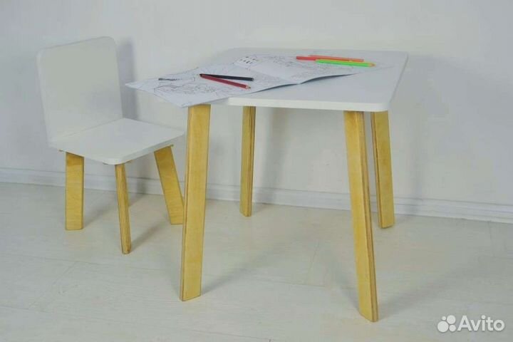 Комплект стол и стул детский