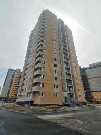 2-к. квартира, 59,1 м², 15/17 эт.