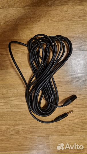 Die Hard кабель XLR male - Jack балансный 10м