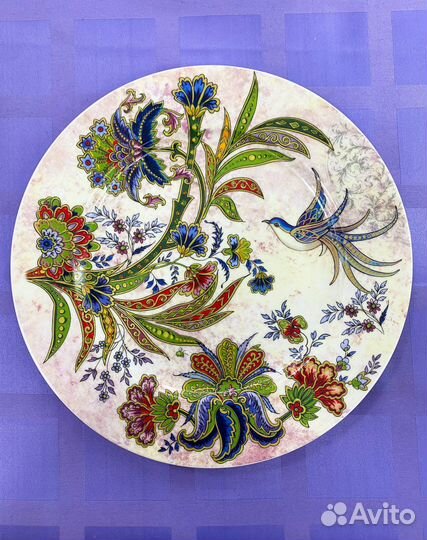 Тарелки фарфоровые «Колибри» новые