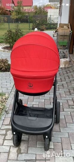Коляска stokke trailz v6 2в1 (прогулка +люлька)