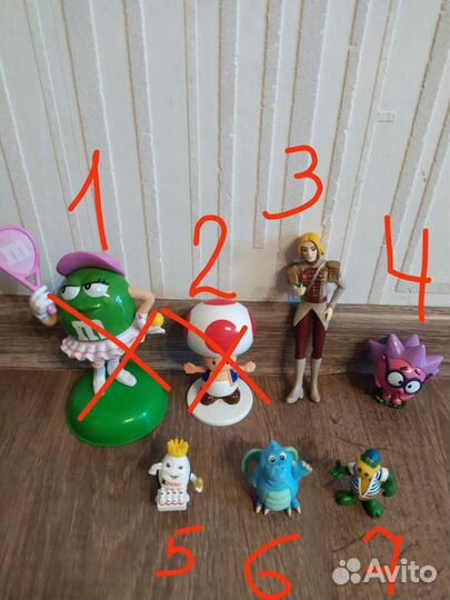 Фигурки Winx, Смешарики, Киндер, Макдональдс