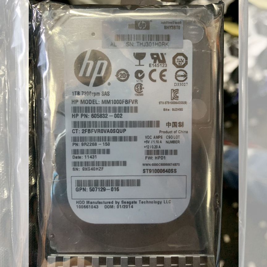[605835-B21] Жесткий Диск Hp 1tb Sas 6g 2.5 605835-B21