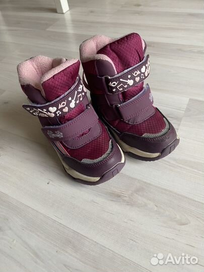 Сапоги зимние детские 24