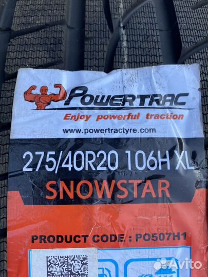 Powertrac SnowStar 275/40 R20 и 315/35 R20