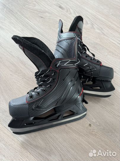 Коньки хоккейные раздвижные 31-34