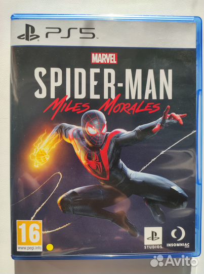 Игра marvel Человек-Паук: Майлз Моралес (PS5)