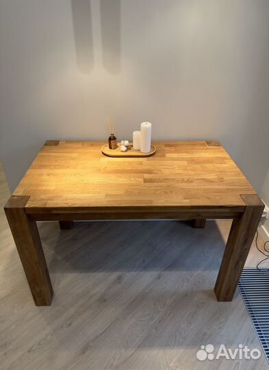 Стол обеденный из массива дуба wellige