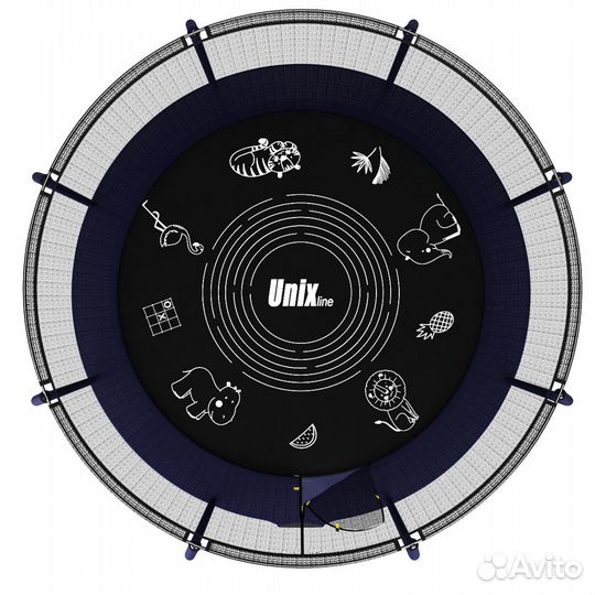 Батут Unix line Supreme Game 8 ft