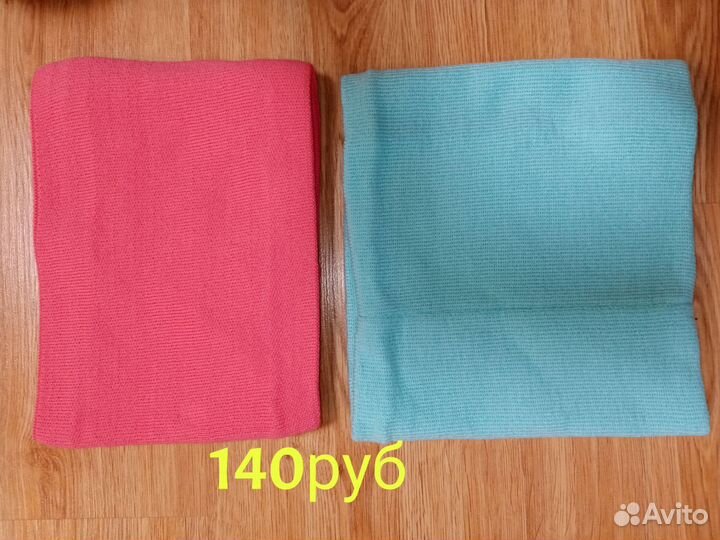 Манишки, шарфы, снуды новые