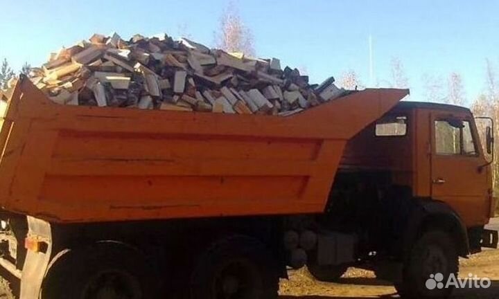 Дрова колотые береза
