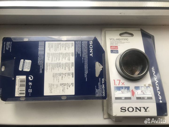 Телеконвертер Sony VCL-HG1737C,япония,новый