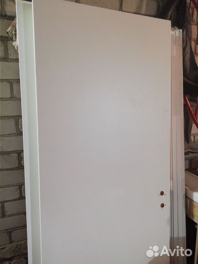 Двери межкомнатные с коробкой белые новые