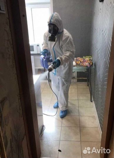 Средство для Дезинфекции Уничтожения тараканов клопов насекомых