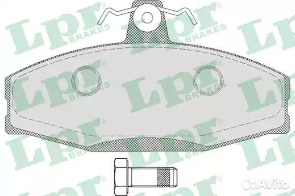 Колодки тормозные дисковые